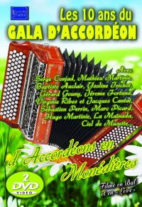 LES 10 ANS D'ACCORDEONS EN MONEDIERES - Boulevard Studio, Achat CD